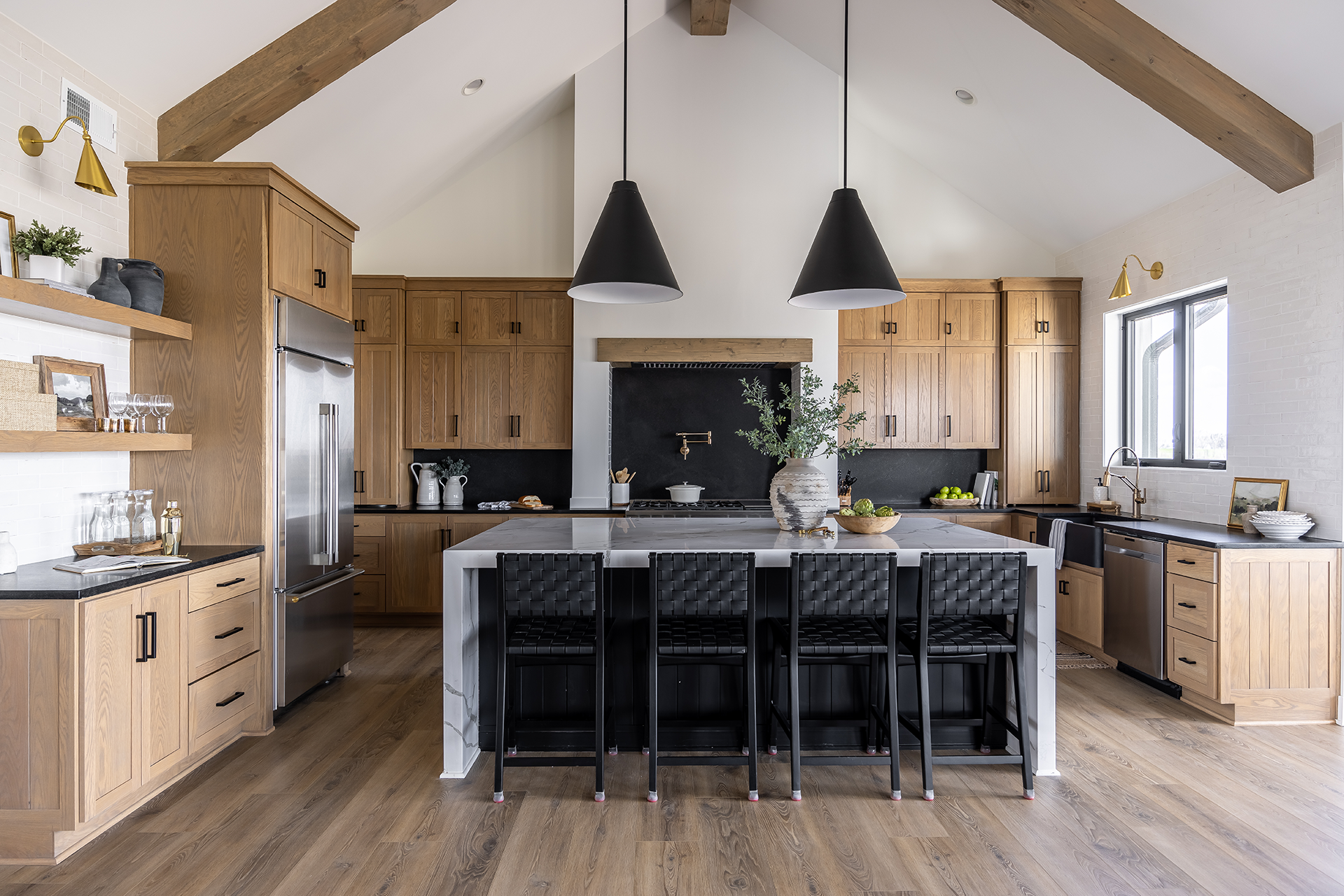 Vaulted ceiling renovation in Westlake Village